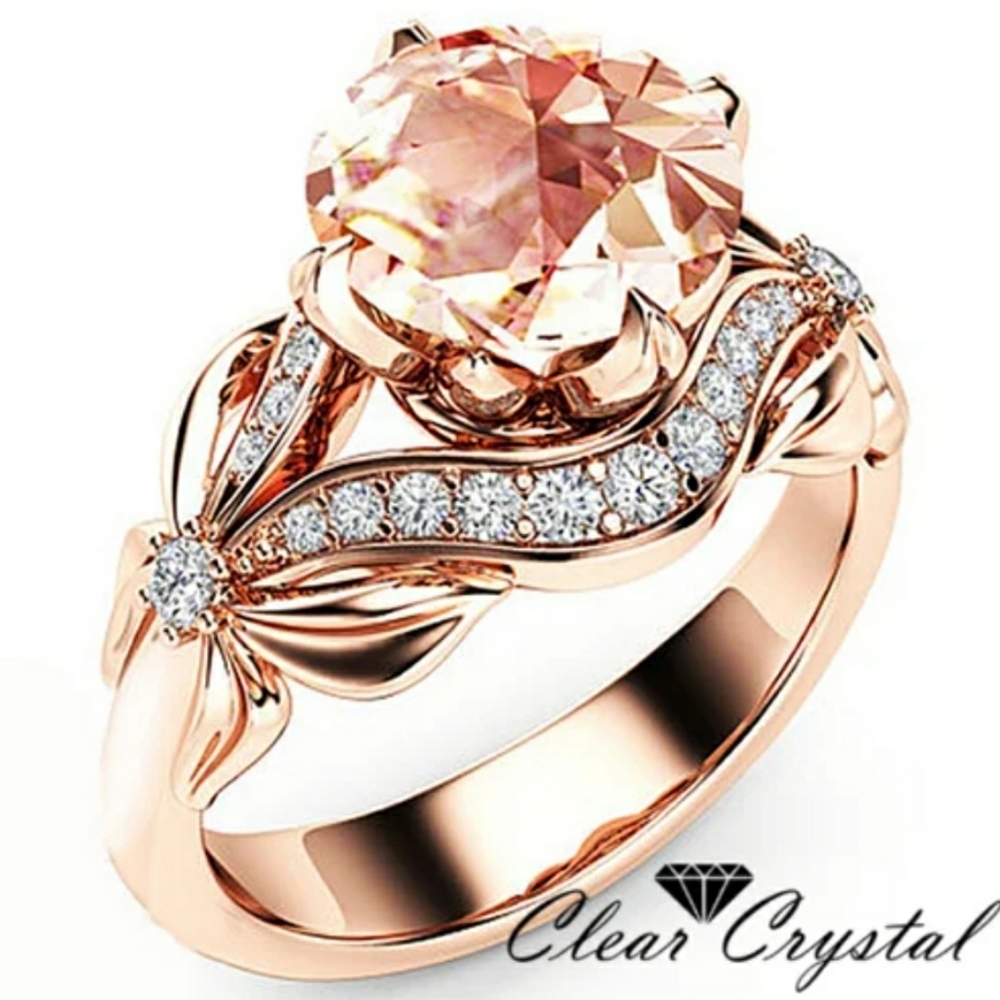 Rose filled ring